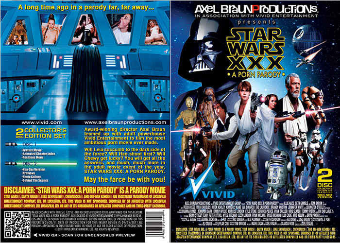 Star Wars Porn Spoof - Star Wars XXX: A Porn Parody (2 Disc Set) $0.00 By Vivid | Adult DVD & VOD  | Free Adult Trailer