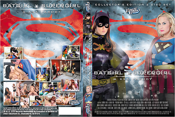 700px x 468px - Batgirl V Supergirl: A XXX Parody (2 Disc Set) $0.00 By Exquisite | Adult  DVD