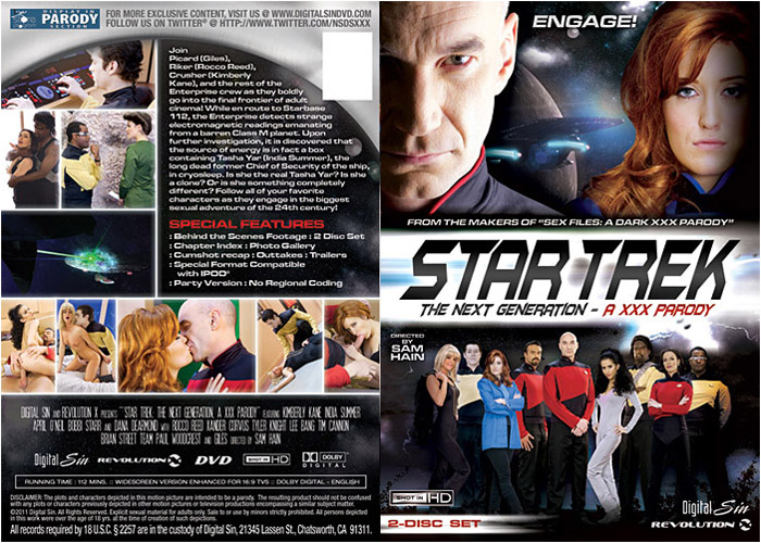 Lesbian Porn Star Trek Next Generation - Star Trek The Next Generation: A XXX Parody (2 Disc Set) $0.00 By Digital  Sin | Adult DVD & VOD | Free Adult Trailer