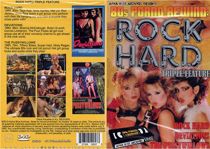 800px x 570px - 80s Porno Rewind: Rock Hard Triple Feature $8.48 By Alpha Blue Archives |  Adult DVD